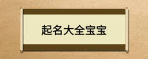 起名大全宝宝