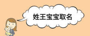 姓王宝宝取名