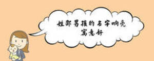姓邵男孩的名字响亮寓意好