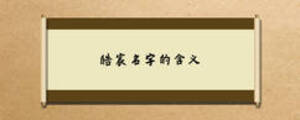 皓宸名字的含义