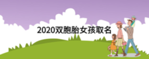 2020双胞胎女孩取名