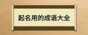 书字取名典故_以圣经中的典故取名_典故取名