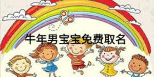 牛年男宝宝免费取名