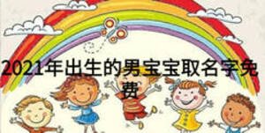2021年出生的男宝宝取名字免费