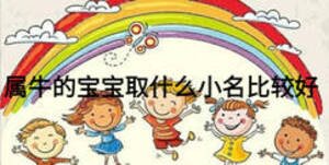 属牛的宝宝取什么小名比较好