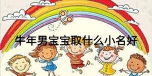 牛年男宝宝取什么小名好