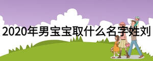 2020年男宝宝取什么名字姓刘