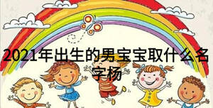 2021年出生的男宝宝取什么名字杨