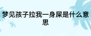 梦到自己在清理狗屎（梦见清狗屎） 梦到本身
在整理

狗屎（梦见清狗屎） 卜算大全
