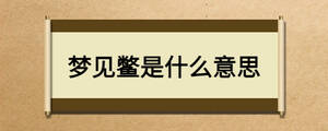 梦见鳖是什么意思