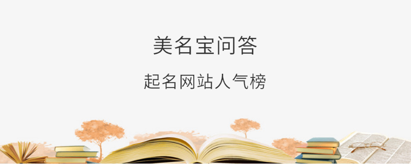 起名网站人气榜